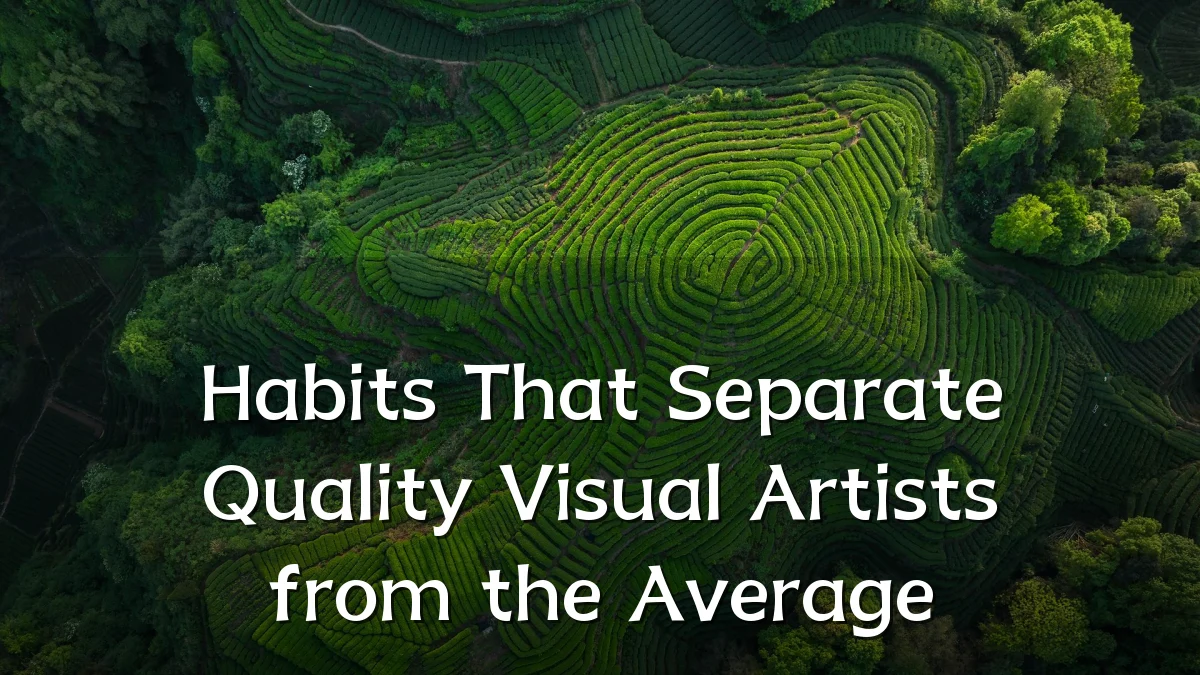 Habits That Separate Quality Visual Artists from the Average