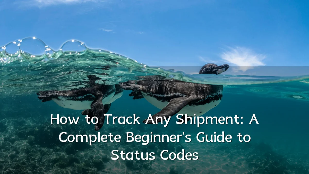 How to Track Any Shipment: A Complete Beginner's Guide to Status Codes