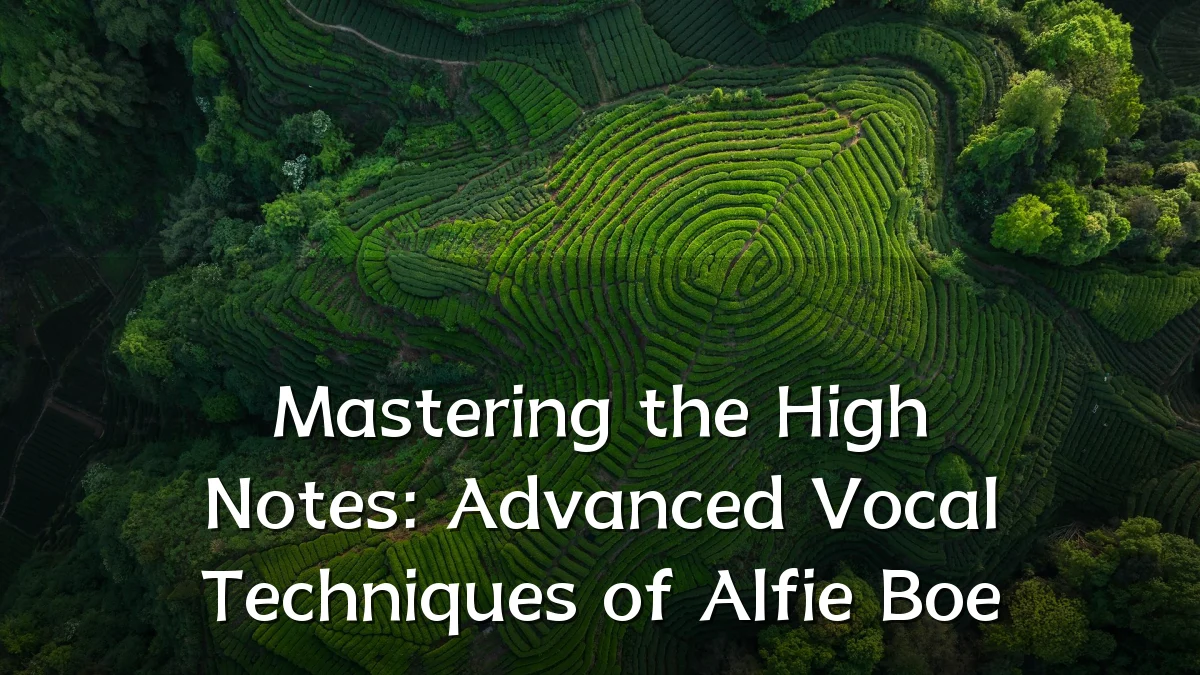 Mastering the High Notes: Advanced Vocal Techniques of Alfie Boe