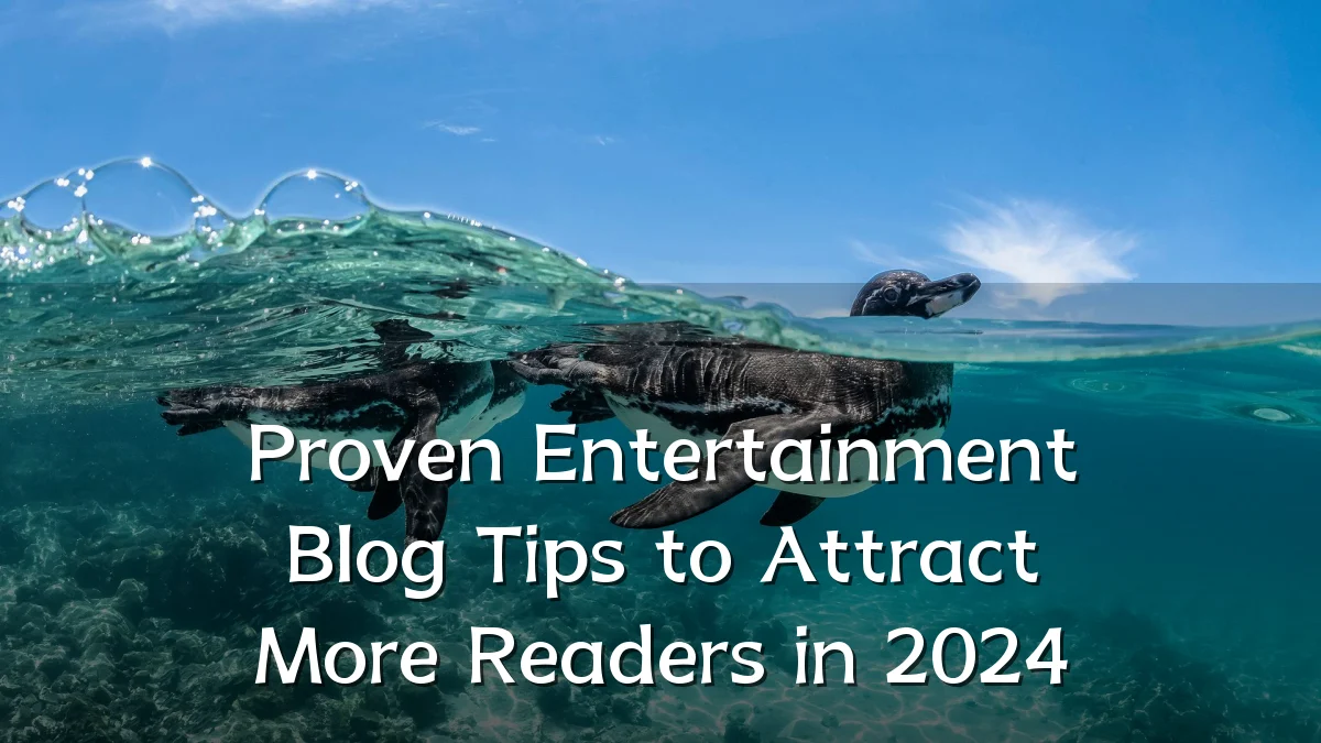 Proven Entertainment Blog Tips to Attract More Readers in 2024