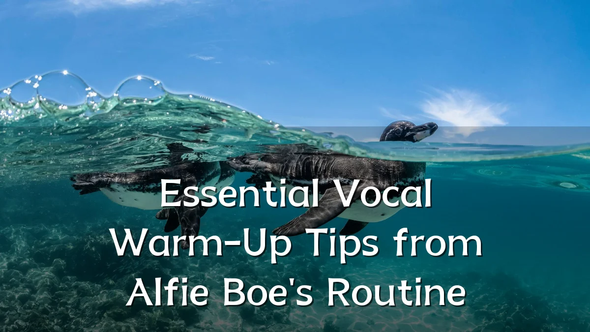 Essential Vocal Warm-Up Tips from Alfie Boe's Routine