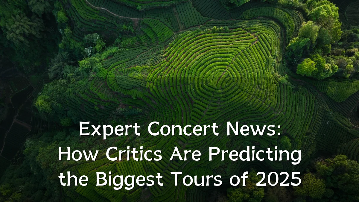 Expert Concert News: How Critics Are Predicting the Biggest Tours of 2025