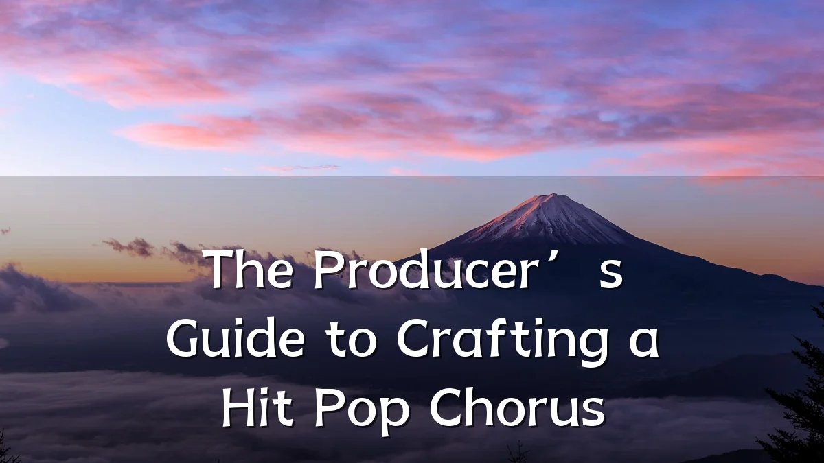 The Producer’s Guide to Crafting a Hit Pop Chorus