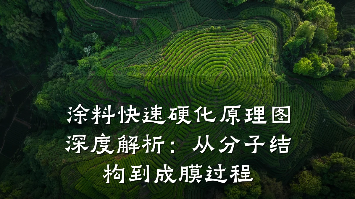 涂料快速硬化原理图深度解析:从分子结构到成膜过程