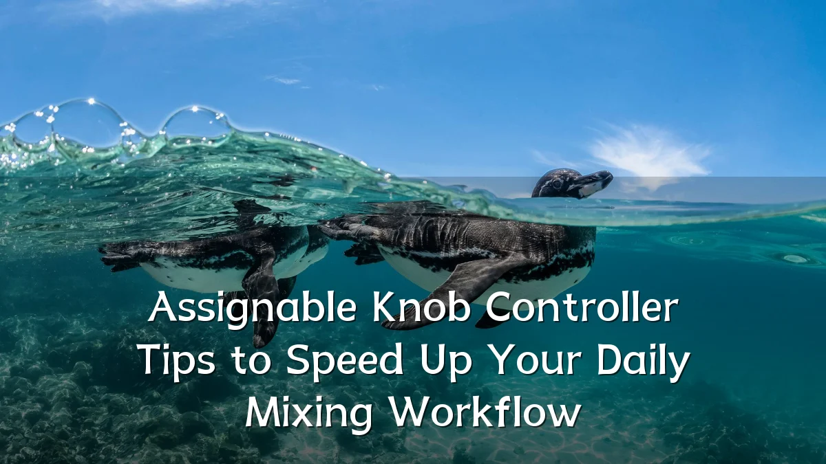 Assignable Knob Controller Tips to Speed Up Your Daily Mixing Workflow