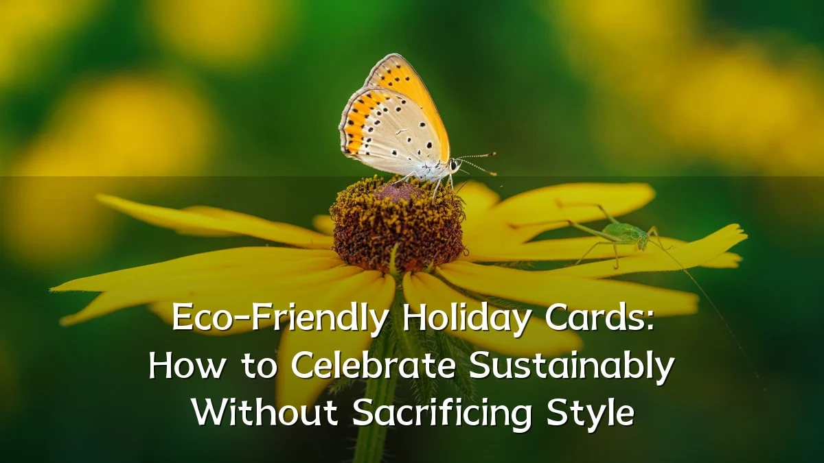 Eco-Friendly Holiday Cards: How to Celebrate Sustainably Without Sacrificing Style